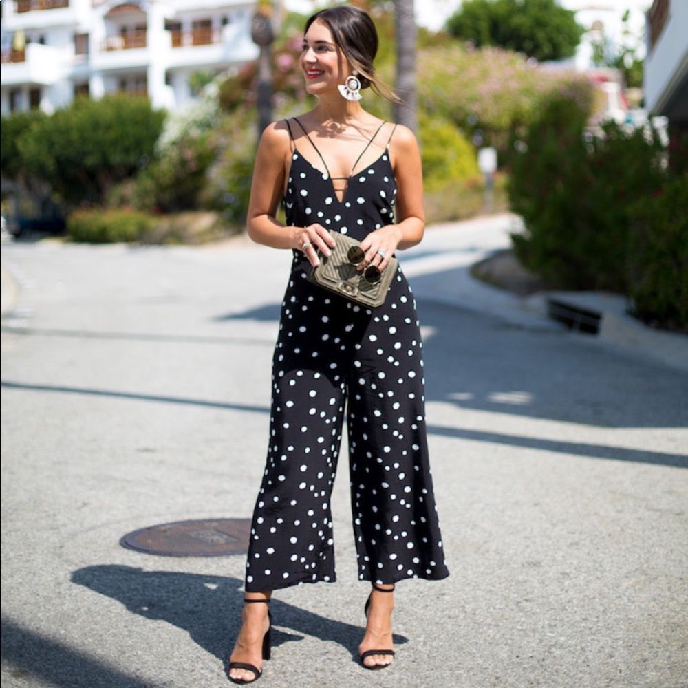 Topshop Polka Dot Jumper